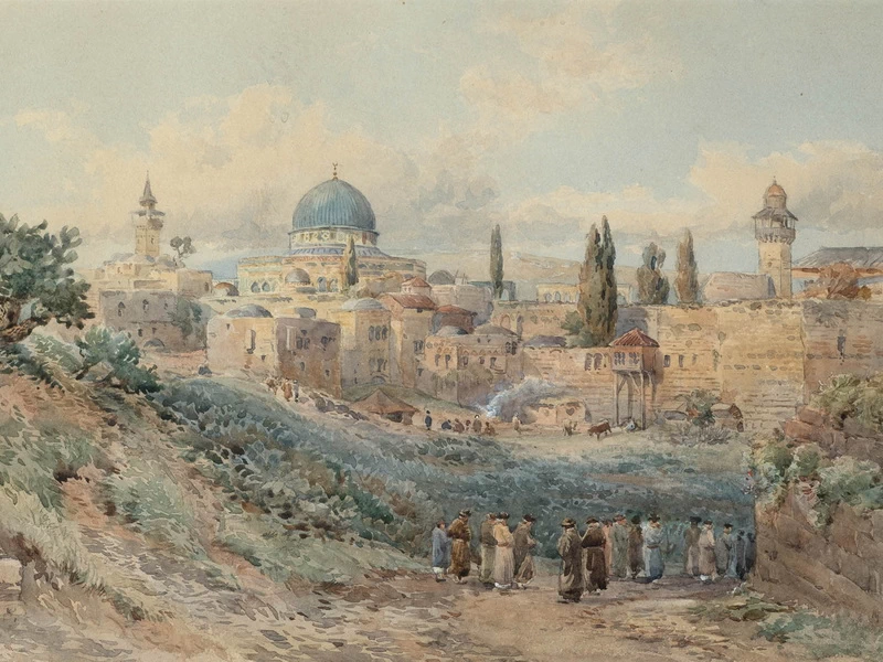 1823-Nathaniel Everett Green - Gerusalemme